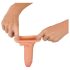 Realistixxx - Extensor Peniano Anatômico com Anel - 19cm (Natural)