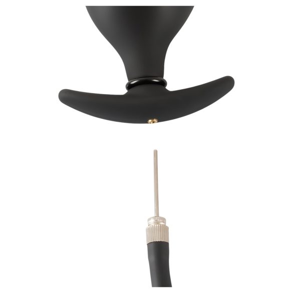 You2Toys - plug anal inflável - silicone preto