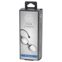 Fifty Shades of Grey - bola vaginal - metalizada - prateado