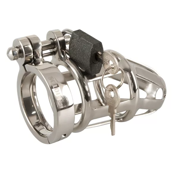 You2Toys - Gaiola de castidade peniana - metal, com cadeado