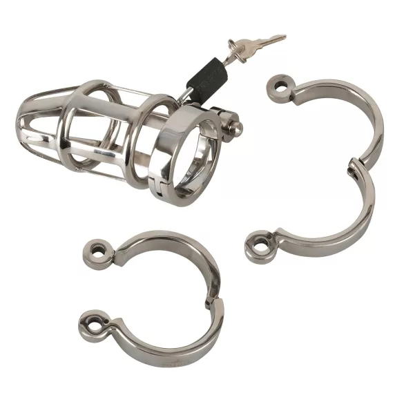 You2Toys - Gaiola de castidade peniana - metal, com cadeado