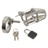 You2Toys - Gaiola de castidade peniana - metal, com cadeado