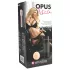 mystim OPUS Mica - masturbador vagina realista - cor natural/preto