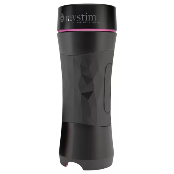 mystim OPUS Mica - masturbador vagina realista - cor natural/preto