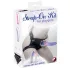 You2Toys - strap-on com dildo duplo - conjunto de dildos ajustável