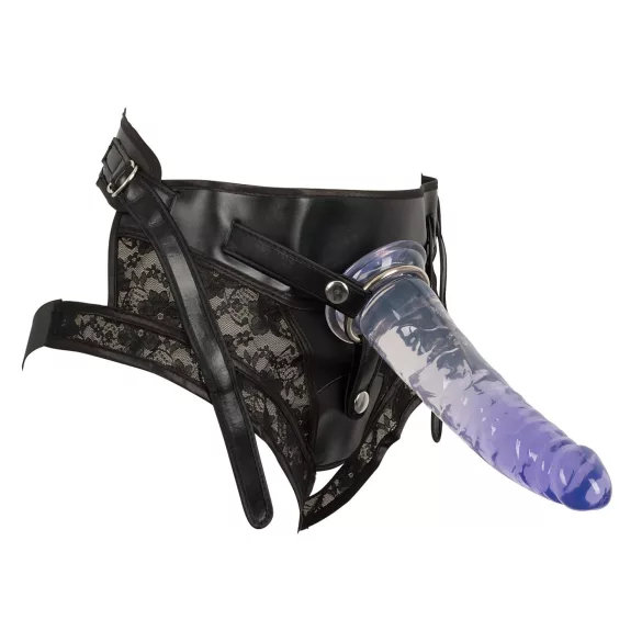 You2Toys - strap-on com dildo duplo - conjunto de dildos ajustável