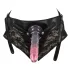 You2Toys - strap-on com dildo duplo - conjunto de dildos ajustável
