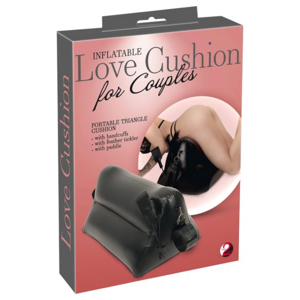 Almofada de Amor You2Toys - conjunto de almofada inflável (preta)