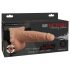 Fetiche Strap-On 7,5 - Dildo Ajustável com Ejeção (Natural)