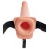 Fetiche Strap-On 9 - Dildo Oco com Jato (Natural), Ajustável