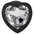 Plug Anal Jeweled You2Toys - Preto com Pedra Branca