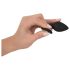 Plug Anal Jeweled You2Toys - Preto com Pedra Branca