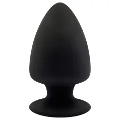 Silexd M - plug anal flexível - 11cm - preto