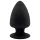Silexd M - plug anal flexível - 11cm - preto