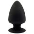 Silexd M - Plug Anal Maleável - 11cm (preto)
