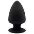 Silexd M - plug anal flexível - 11cm - preto