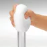 TENGA GEO - masturbador masculino texturizado - silicone branco (Glacier)