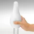 TENGA GEO - masturbador masculino texturizado - silicone branco (Glacier)