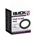 Veludo Negro - anel peniano de silicone (preto) - 5cm