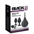 Conjunto de Plugs Anais Black Velvet (4 peças) - Preto