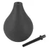 Black Velvets - plug anal kit 4 peças - silicone preto