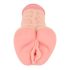 Nature Skin - 2 em 1 vagina artificial e capa peniana (natural)