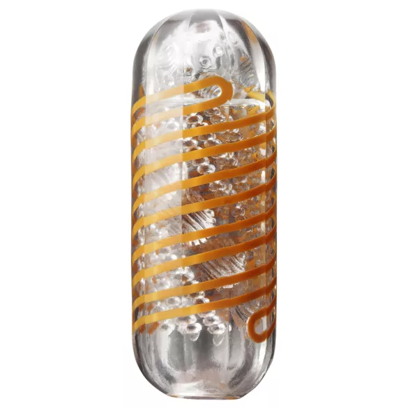 TENGA Spinner Beads - masturbador masculino - textura interna - transparente