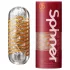 TENGA Spinner Beads - masturbador masculino - textura interna - transparente