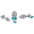 Conjunto You2Toys - Plugs Anáis com Coleira (prata)