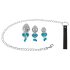 Conjunto You2Toys - Plugs Anáis com Coleira (prata)