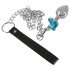 Conjunto You2Toys - Plugs Anáis com Coleira (prata)