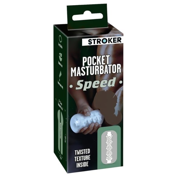 STROKER Speed - Masturbador Anatômico (transparente)