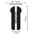 STROKER Speed - Masturbador Anatômico (transparente)
