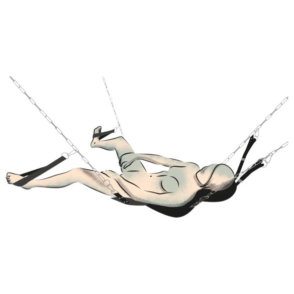 You2Toys Sex Swing - balanço erótico (preto)