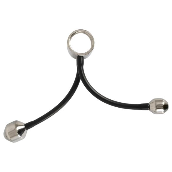 You2Toys Heavy Gear - anel anal com peso (preto)