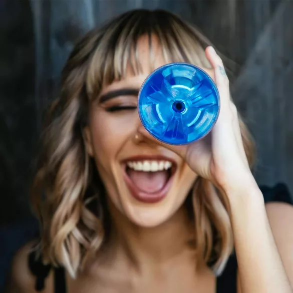 Fleshlight Flight Commander - masturbador masculino sucção - azul