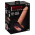 Assistente de Ereção - Dildo Oco com Cinta (Cor Natural)