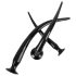 You2Toys - conjunto de plugs anais extra longos (3 peças) - preto