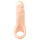 Realistixxx - dildo realístico duplo com anel peniano - cor natural