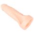 Realistixxx Double F - Dildo Realista com Anel Peniano (cor de pele)