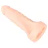 Realistixxx - dildo realístico duplo com anel peniano - cor natural