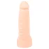 Realistixxx - dildo realístico duplo com anel peniano - cor natural