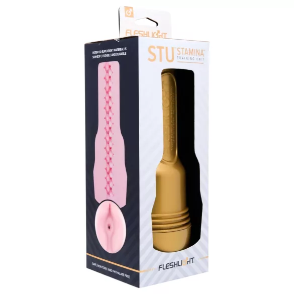 Fleshlight - masturbador masculino anal - Stamina Training Unit - cor pele