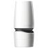 TENGA Aero - Massageador Oral Super Sucção (Branco-Prata)