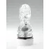 TENGA Aero - masturbador boca sucção forte - silicone branco-prata