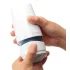 TENGA Aero - masturbador masculino boca sucção forte - branco/azul