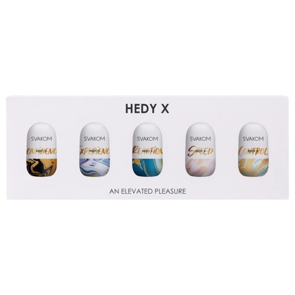 Svakom Hedy X Mixed - Conjunto de Ovos Masturbatórios (5 peças)