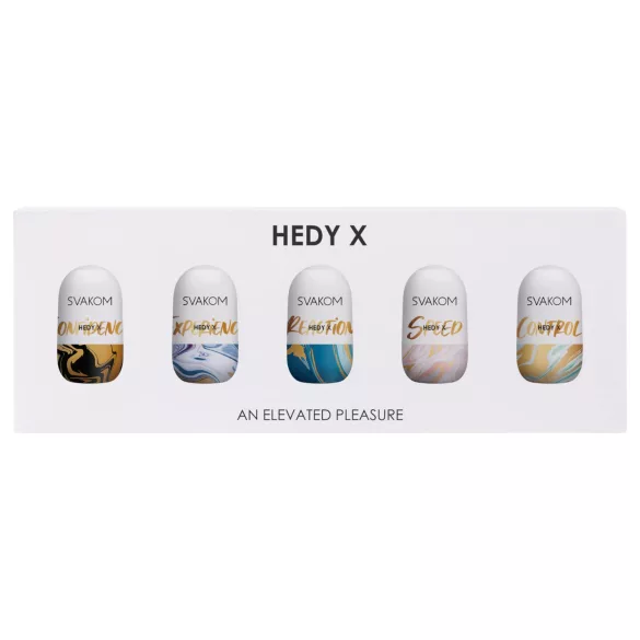 Svakom Hedy X Mixed - ovo masturbador masculino - kit com 5 unidades