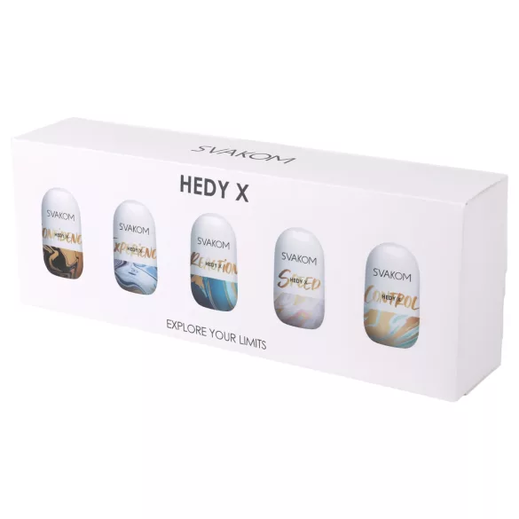Svakom Hedy X Mixed - ovo masturbador masculino - kit com 5 unidades