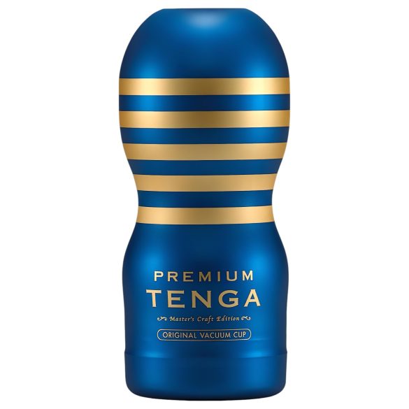 TENGA Premium Original - Masturbador descartável (azul)
